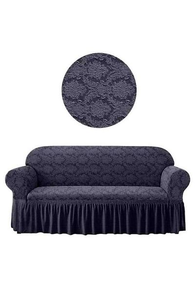 HEYTGAH 311 Model Jacquard Flexible and Washable Sofa Cover - Ottoman Pattern, Anti-Racite