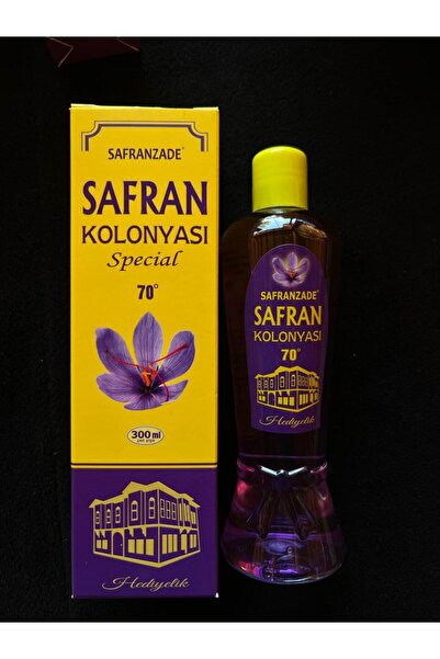 SAFRANZADE Safranbolu Taze MOR Safran Kolonyası 300ml