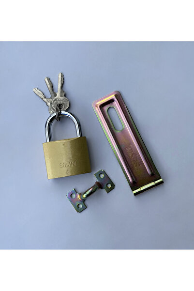 fourB Yellow Padlock 50mm (12cm Lock Strap)