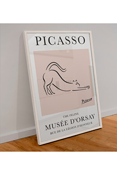 caddehediye PİCASSO THE FEELINE MUSSE D'ORSAY Poster Duvar Tablosu Çerçevesiz...