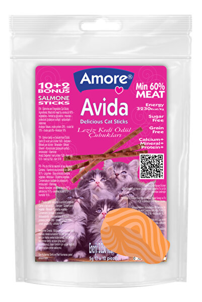 AMORE Terry Mommies Care Anne Sütü, Biberon, Avida 12li Balık Sticks Ödül