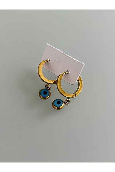 Hoop jewelery حلق العين - موديل ستيل