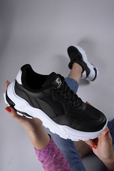 Riccon Dámské tenisky Delossiel0012159 Černobílé