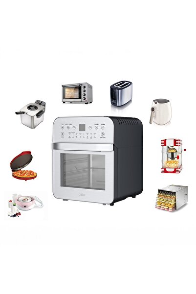 Fabcio Pesto Smart Çok Amaçlı Wi-Fi Airfryer & Fırın 12 lt