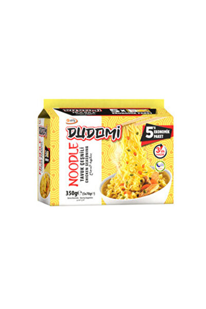 DUDOMİ Dudomi Tavuk Çeşnili 70 G x 5'li Paket ( 5 ADET )