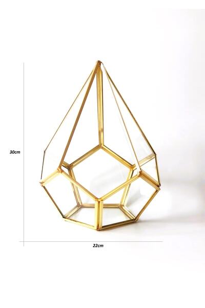 vitrayverteks Pirinç Söz Nişan Çikolata Sunumu Cam Fanus