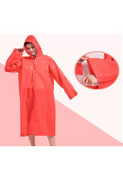 İMEXTECH Unisex Pomegranate Flower Eva Fabric Αδιάβροχο Αδιάβροχο