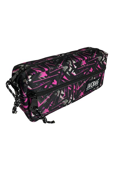 Jacbag Μολυβοθήκη με διπλό φερμουάρ