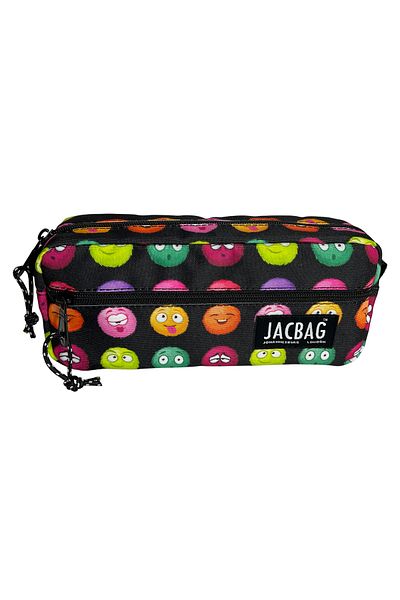 Jacbag Μολυβοθήκη με διπλό φερμουάρ