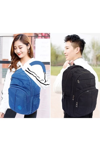 OWYON Geantă de școală Rucsac Geantă sport Geantă de liceu Geantă de gimnaziu Geantă de călătorie Albastru 1 bucată