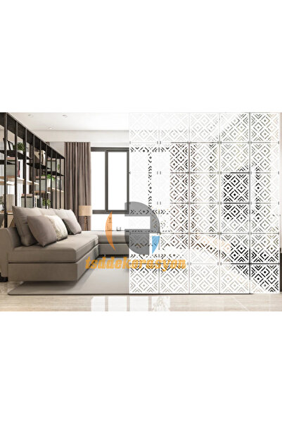 tsddekorasyon Tsd Dekorasyon Ahşap Oda Bölücü/seperatör/ Duvar Panelleri 40x4...