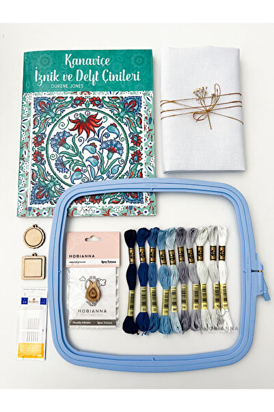 Hobianna Herkes Için Kanaviçe Seti - Iznik & Delft