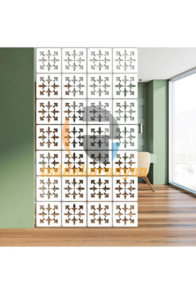 tsddekorasyon Tsd Dekorasyon Ahşap Oda Bölücü/Seperatör/ Duvar Panelleri 40x4...