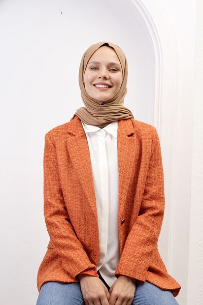 SpecialScarf Hijab Fashion VISKOSE COMBED SHAL SPECIAL SERIES DOUBLE STITCHED (RECING) 220 GRAMS SIZE 70*180 BRONZE COLOR