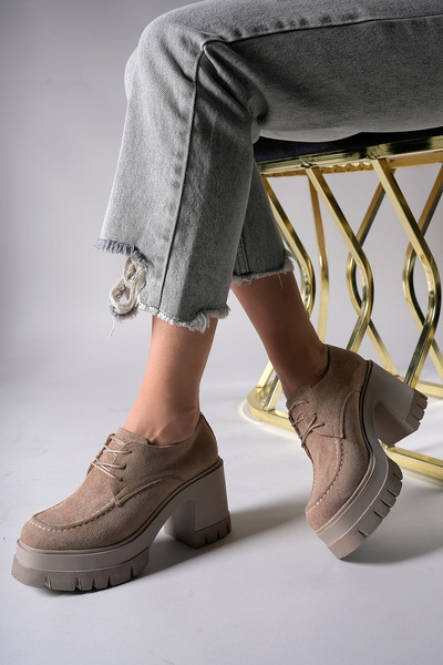 Riccon Enyfsera Дамски мокасини 0012507 Велур от норка