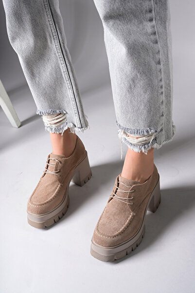 Riccon Enyfsera Дамски мокасини 0012507 Велур от норка