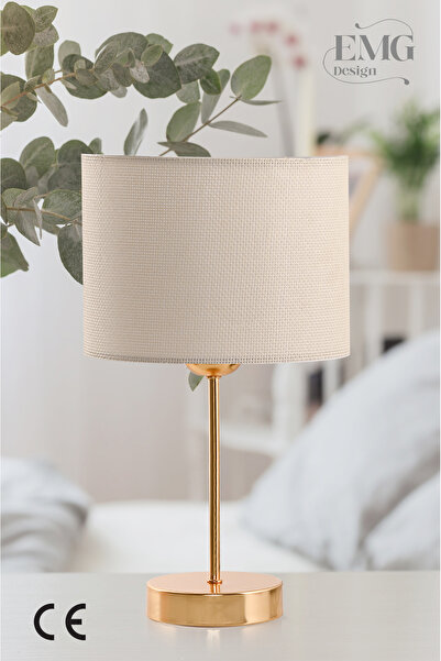 Emg DesiGn Fabric Galaxy Modern Cake Single and 2 Piece Gold Lampshade Set Galaxi Set