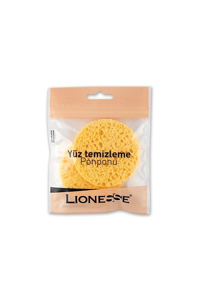 Lionesse Facial Cleansing Sponge 2-pack