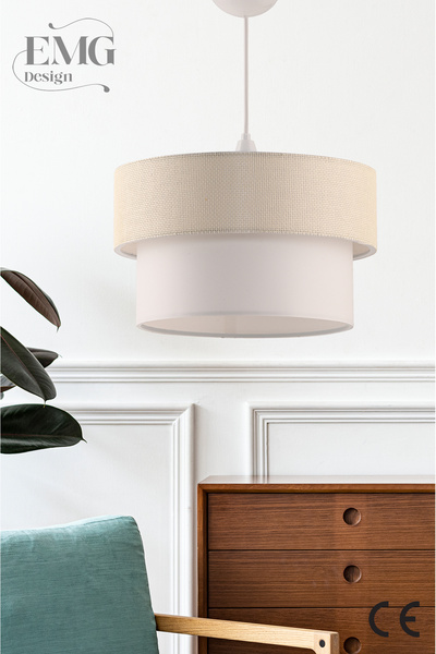 Emg DesiGn Set of 3 Chandelier and Nightstand Lampshade