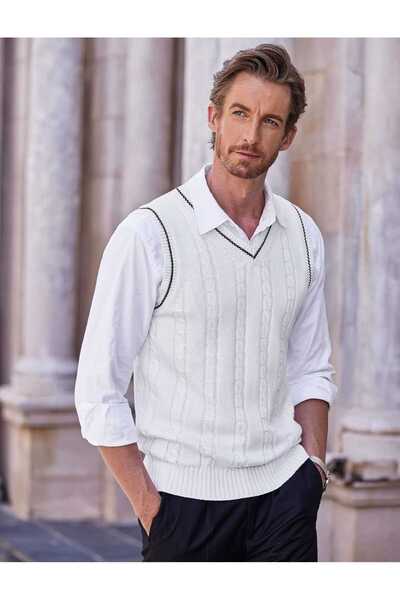 youknitwear you Lounge férfi kötöttáru pulóver