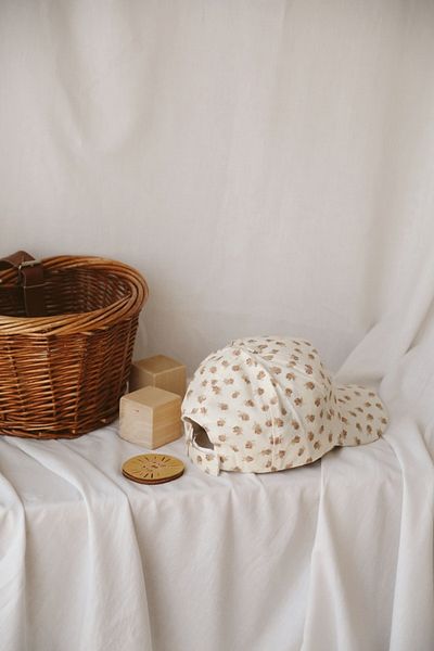 Thebellobambinoo Minimal Floral Patterned Children's Hat