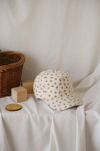 Thebellobambinoo Minimal Floral Patterned Children's Hat