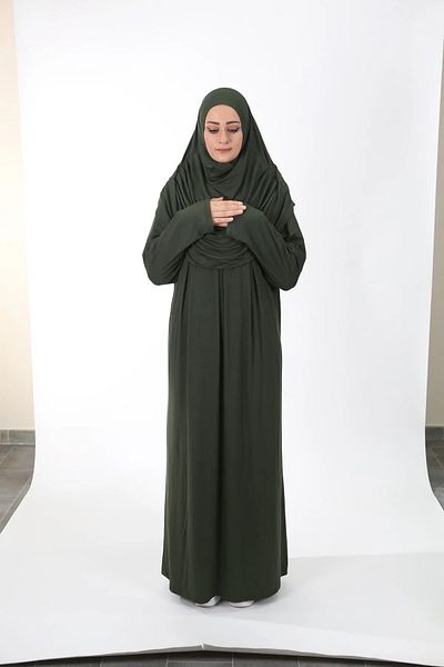 ZAHRANUR HİJAB zahranur Φόρεμα προσευχής νεαρών κυριών-γυναικών