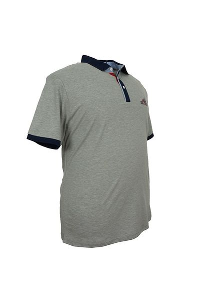 marufshop Large Size Men's Rugatchi Polo T-Shirt Lycra Pique