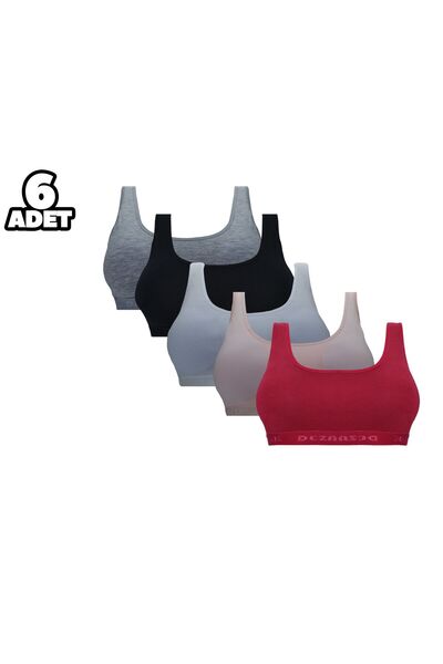 herrenk Dondeza 5016 - Set de 6 bustiere cu bretele groase