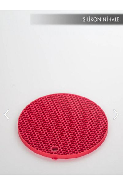 Hardov Kalburabastı Mold, Colorful Round Silicone Trivet, Silicone