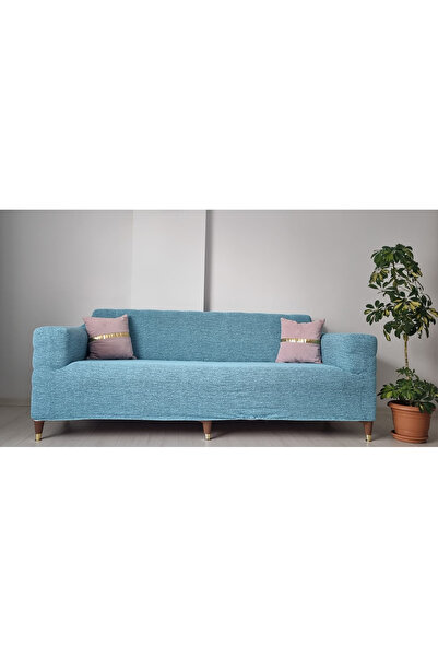 GüzelEvim Tekstil Husă pentru canapea cu model simplu jacquard 3+3+1+1 Husă e...