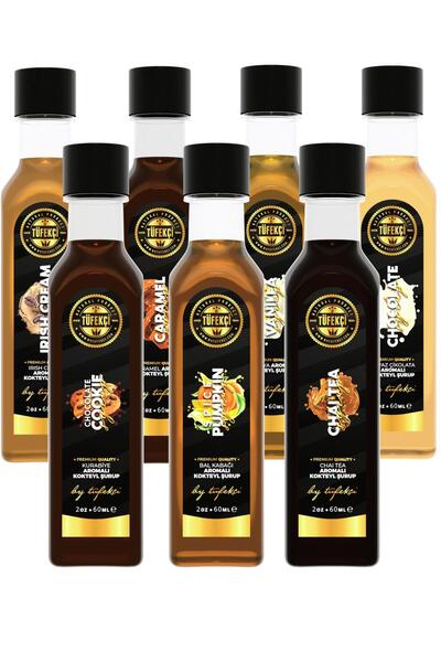 By Tüfekçi 7'li Kahve Şurubu Özel Avantajlı Paket 7x60ml