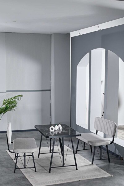 Mygusi Hayat 70x110 Bendir Mutfak Masası, Mutfak Masası Takımı, Yemek Masası,...