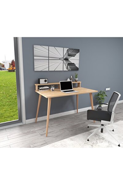 TÜRKERDESİGN Leyl Masif Ofis Çalışma Masası