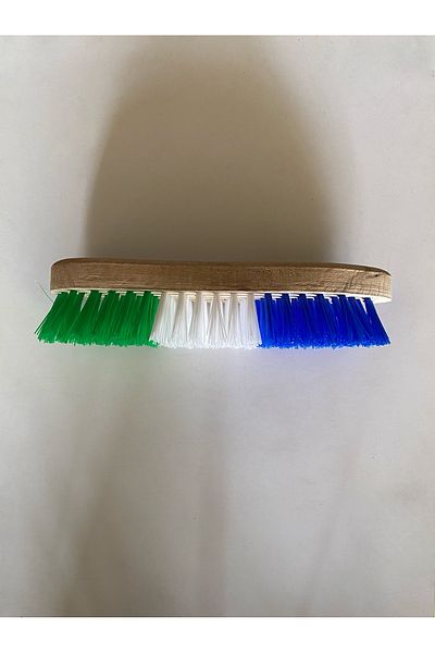 fourB Hard Brush with Wooden Handle