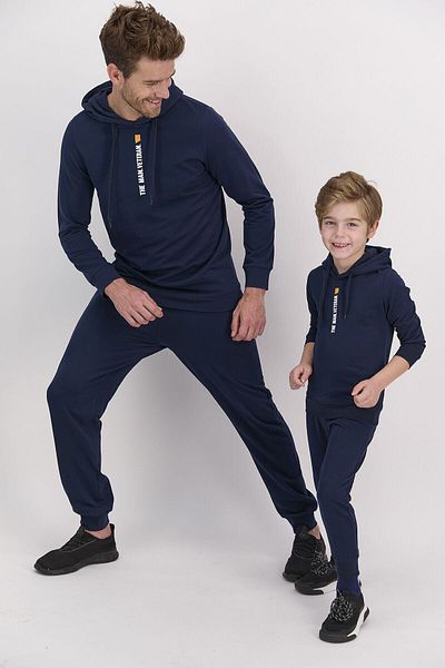 Arnetta Navy Blue Boy's Tracksuit Set