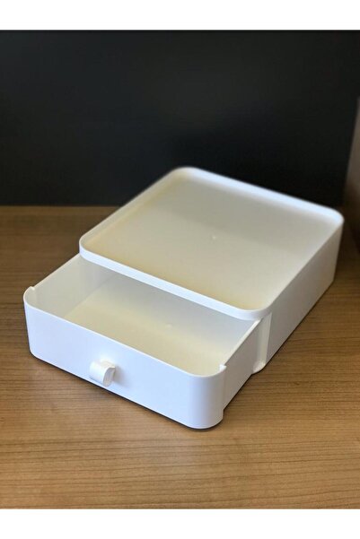 Bayev Συρτάρι 1 τεμ. Συρτάρι οργάνωσης κοσμημάτων, μακιγιάζ και καλλυντικών (λευκό), οργάνωση γραφείου