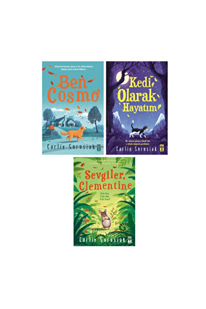 Genç Timaş Ben Cosmo + Kedi Olarak Hayatım + Sevgiler Clementine 3 Kitap Set ...