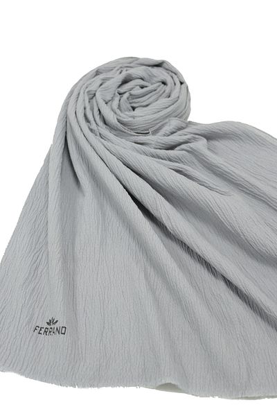 İpek Sultan Ferrano Soft Shawl - ISFERSAL-3 - Light Gray