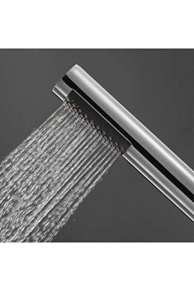 MOONSHOP Basınçlı Tasaruflu Masajlı Stick Duş Başlığı El Duşu