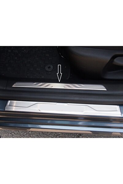 AKTİF OTO KROM Renault Megane 4 Iç Kapı Eşiği 2 Parça Krom 2016 +