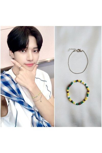 REN Kpop Ateez Wooyoung Bracelet Set