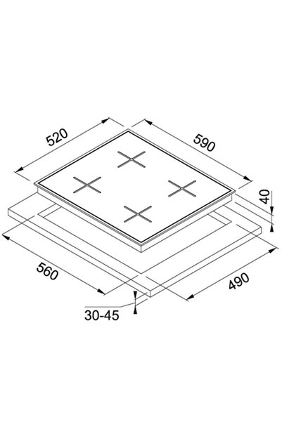 Franke Ankastre Set (FABER EV8+BK A37 Davlumbaz - FHNS 604 BK Ocak - FMA 86 BK Fırın)