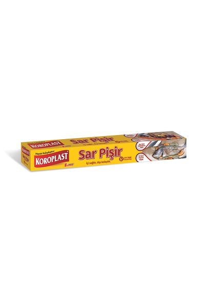 Koroplast Sar Bakir 12 Pieces (Baking Paper Inside - Outside Aluminum Foil)