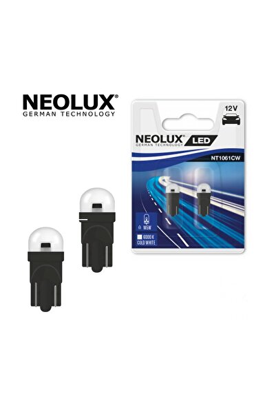 NEOLUX W5w T10 Dipsiz Led Tavan Park Plaka Led Ampülü İkili Paket By Osram