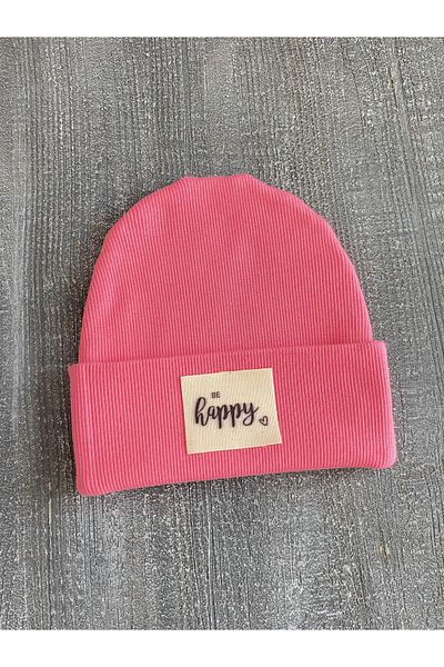 pempem bandana baby girl / boy / child labeled camisole beanie HAPPY