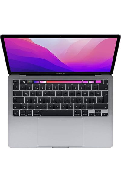 Apple شريحة ماك بوك برو M2 لعام 2022 - ريتينا مقاس 13 بوصة، ذاكرة وصول عشوائي 8 جيجابايت، محرك أقراص SSD سعة 512 جيجابايت، فضي، عربي/إنجليزي