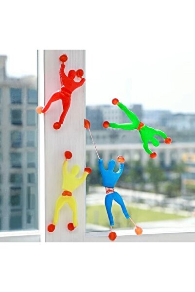 Paraply Home Cama Yapışan Örümcek Adam Oyuncak 10 Adet