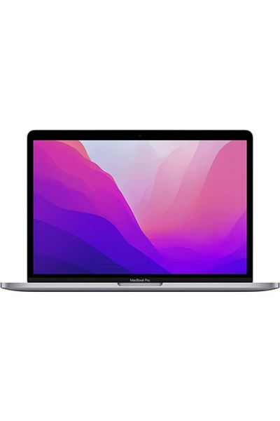 Apple شريحة ماك بوك برو M2 لعام 2022 - ريتينا مقاس 13 بوصة، ذاكرة وصول عشوائي 8 جيجابايت، محرك أقراص SSD سعة 512 جيجابايت، فضي، عربي/إنجليزي