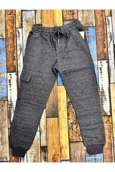 Esterella kargo cepli unisex eşofman altı/ cepli unisex çocuk pantolon/ jogger pantolon (DAR KALIP)